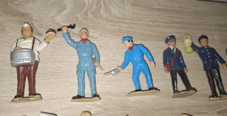 Set di figure personaggi modelli treni
