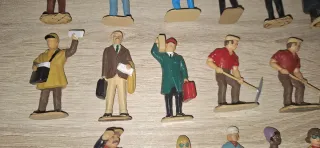 Set di figure personaggi modelli treni