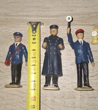 Set di figure personaggi modelli treni