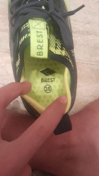 Zapatos de fútbol BREST talla 38