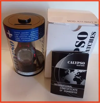 Orologio Calypso K5627/3 Uomo Nero Rosso