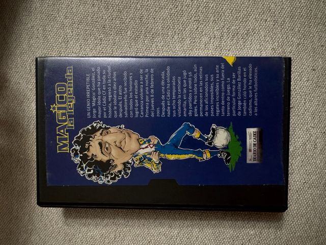 Cinta VHS Mágico González La Leyenda