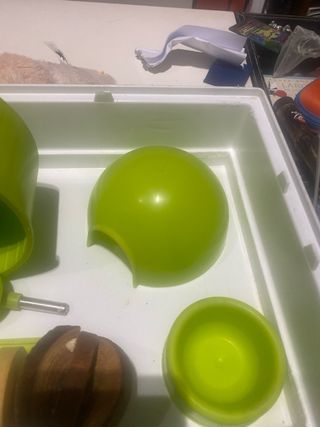 Jaula para hámster con accesorios