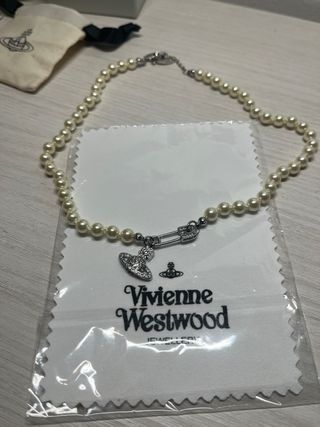 Collar Perlas Vivienne Westwood Plata