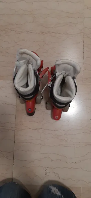 Pattini a rotelle Cars 3 ruote regolabili