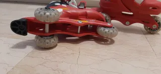 Pattini a rotelle Cars 3 ruote regolabili