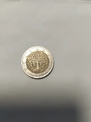 Moneda 2 Euros Francia 2001