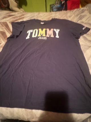 Camiseta Tommy Jeans Hombre Azul