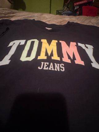 Camiseta Tommy Jeans Hombre Azul