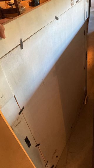 Espejo Grande Madera Vintage