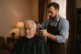 CORTAMOS PELO PARA PERSONAS MAYORES Y DISCAPACIDAD