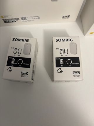 Hub DIRIGERA + Sensor VINDSTYRKA +2 SOMRIG Homekit