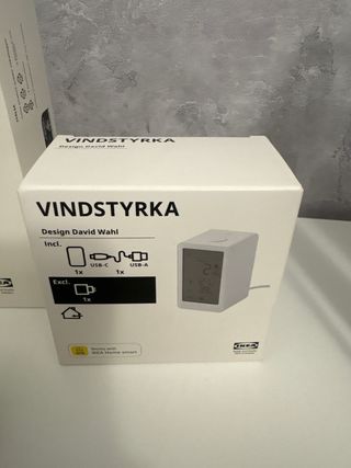 Hub DIRIGERA + Sensor VINDSTYRKA +2 SOMRIG Homekit