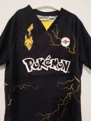 Camiseta Pokémon Pikachu Talla 8 Años