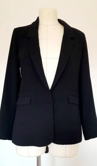 Americana negra Mango Talla M