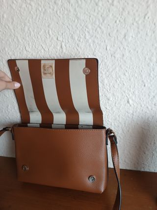 Bolso bandolera elegante color marron