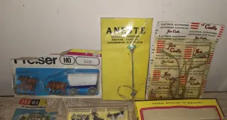 Set di figure personaggi modelli treni