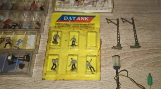 Set di figure personaggi modelli treni