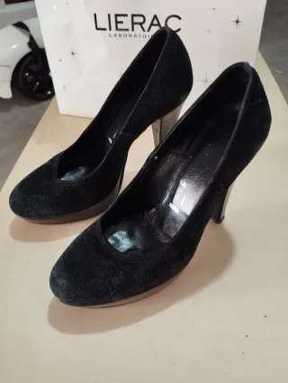 Décolleté Tiffi Nere Tg 34 Made in Italy