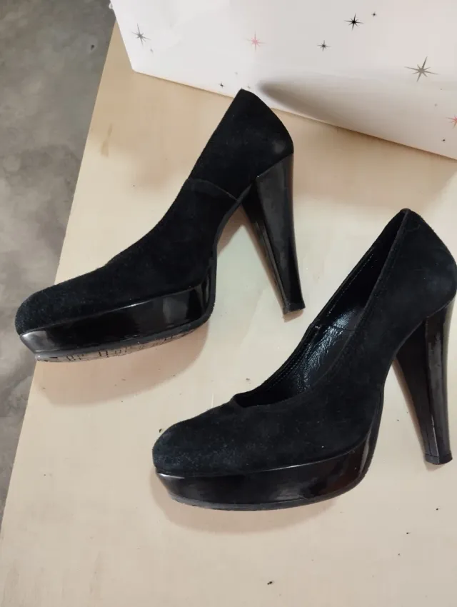 Décolleté Tiffi Nere Tg 34 Made in Italy