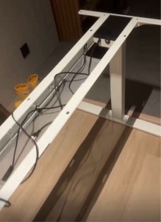 Mesa escritorio elevable automática Ikea RODULF