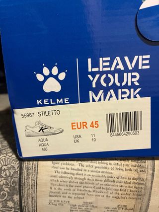 Zapatillas Kelme Stiletto Verde Agua Marina