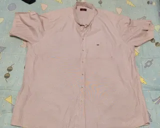 Camisa rosa manga corta Talla 52