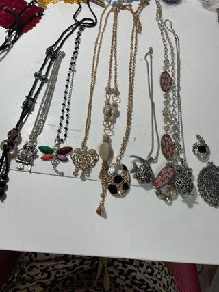 Lote Joyería Multicolor y Turquesa
