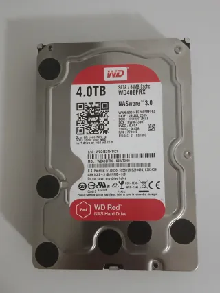 Disco Duro WD 4TB NAS 3.5 SATA