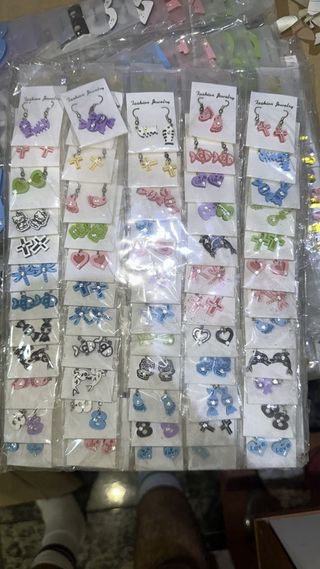 Pendientes infantiles varios modelos

