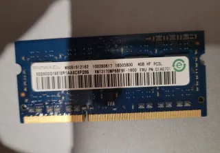 Memoria RAM 4GB PC3L 1600MHz