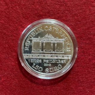 Moneda Filarmonica 1,5€ Viena Onza Troy  Plata