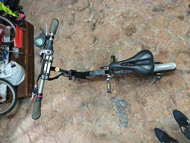 Bicicleta eléctrica plegable urbana