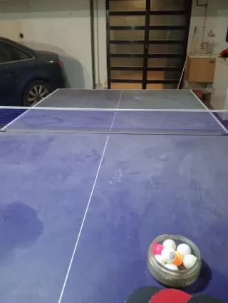 Mesa Ping Pong + Palas y Pelotas
