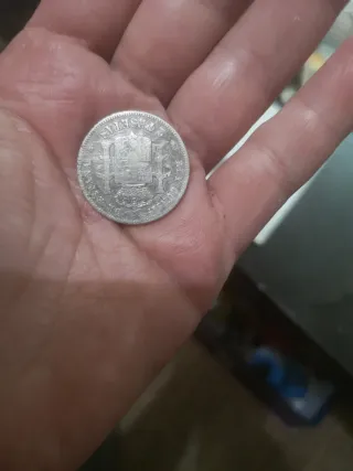 Moneda 2 Pesetas 1882