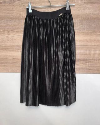 Falda plisada Guess negra mujer