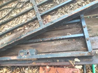 Cancela de hierro forjado 