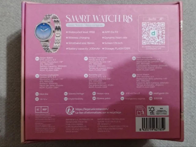 Smartwatch R8 AMOLED nuevo