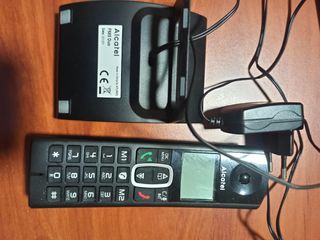 Telefono cordless nero Alcatel