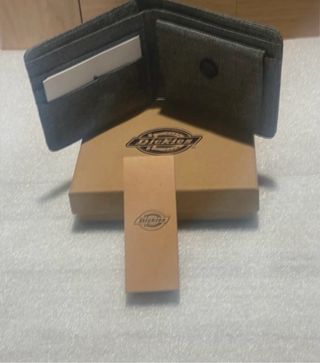 Cartera Dickies Billetes Monedas Tarjetas Gris 11x