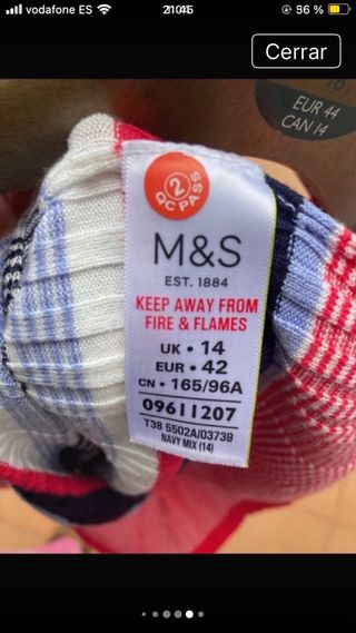 Jersey rayas M&S 