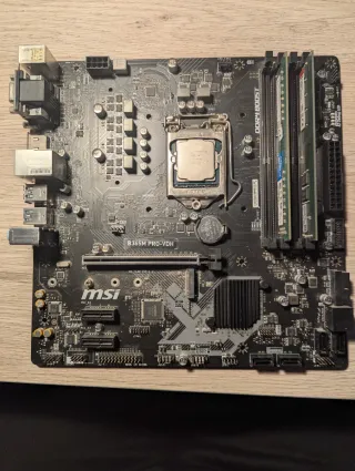 Placa Base MSI + i5 9400 + 32GB RAM