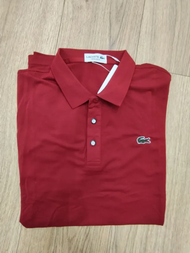 Polo granate Nuevo Talla XL.