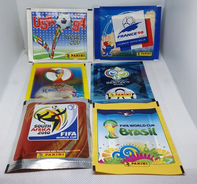 ⚽️ Sobres Panini Mundial Usa 94, Francia 98, Korea