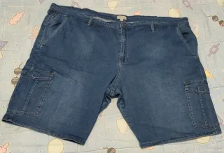 Pantalón corto vaquero cargo talla 72
