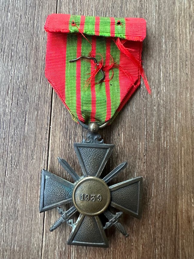 Cruz de Guerra 1939 Francia