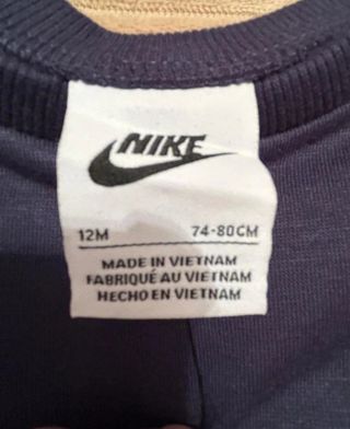 Chándal Nike 2 piezas de niño de 12 meses 

