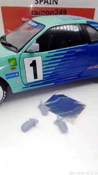 Retrovisores Nissan Skyline 1/18 Solido