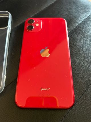 iPhone 11 Rojo
todo funciona bateria 76%
