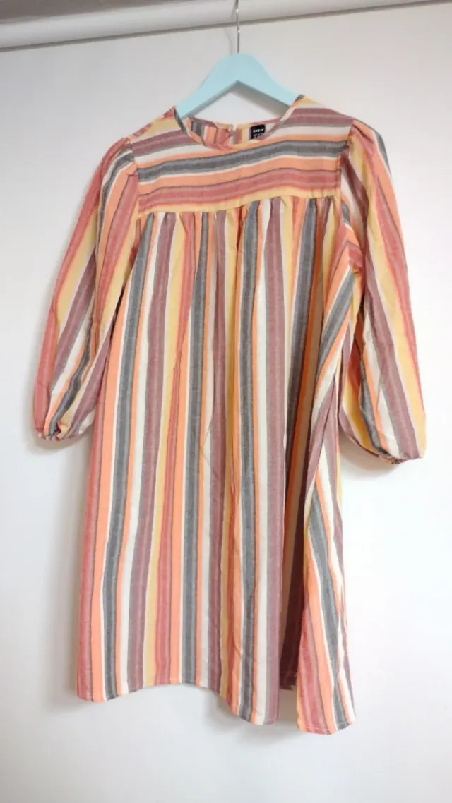 Vestido SHEIN rayas multicolor talla única